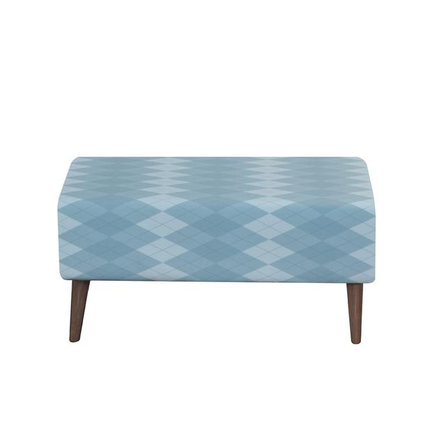 Lumi Upholstered Bench MONKEY MACHINE Upholstery Colour: Beige on Productcaster.