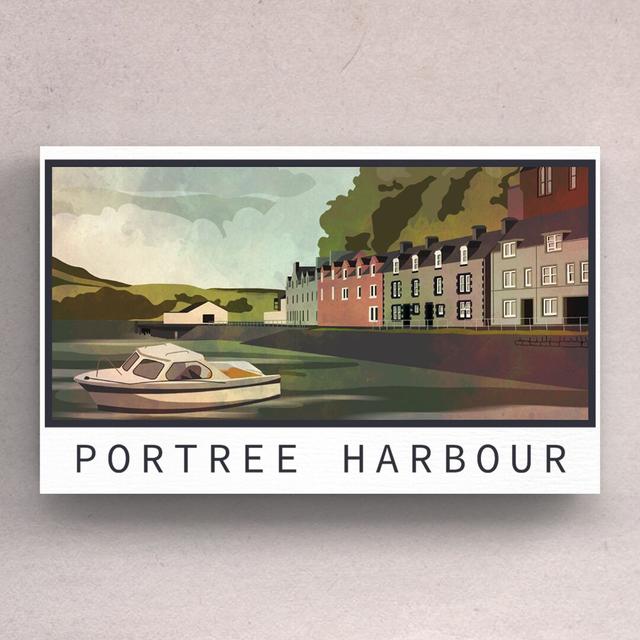 Scotland Portree Harbour N Magnet Ls Happy Larry on Productcaster.