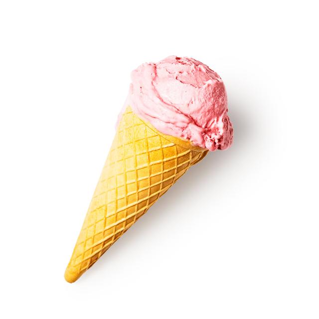 Ashippun Strawberry Ice Cream - Wrapped Canvas Print Latitude Run Size: 76cm H x 76cm W x 3.8cm D on Productcaster.