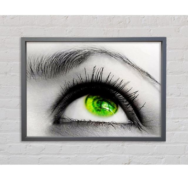 Green Eye Of The World Framed Print Bright Star Size: 84.1cm H x 118.9cm W x 3.3cm D on Productcaster.