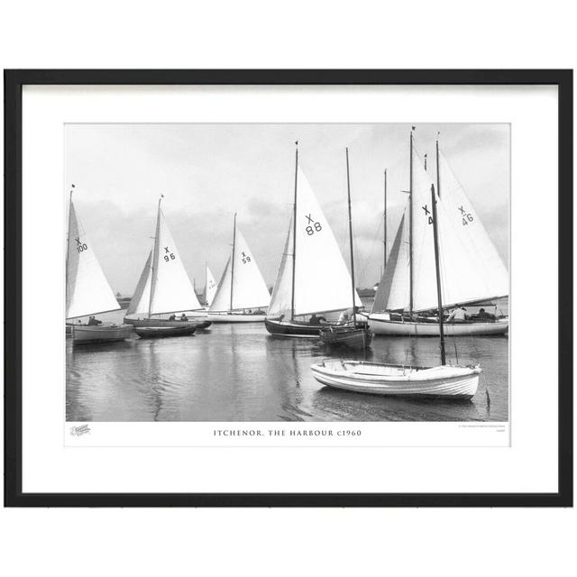 'Itchenor, the Harbour C1960' by Francis Frith - Picture Frame Photograph Print on Paper The Francis Frith Collection Size: 28cm H x 36cm W x 2.3cm D on Productcaster.