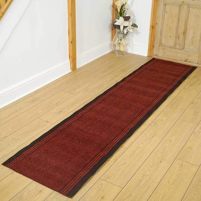 Runner Abby Machine Woven 330cm X 66cm Red Area Rug Ophelia & Co. Rug Size: Runner 600cm x 80cm on Productcaster.