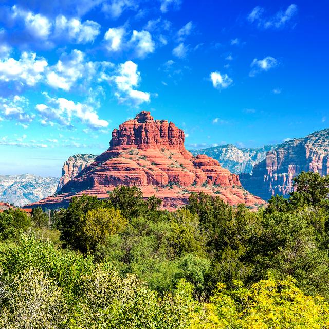 Bell Rock, Sedona by Ventdusud - Wrapped Canvas Photograph Alpen Home Size: 76cm H x 76cm W on Productcaster.