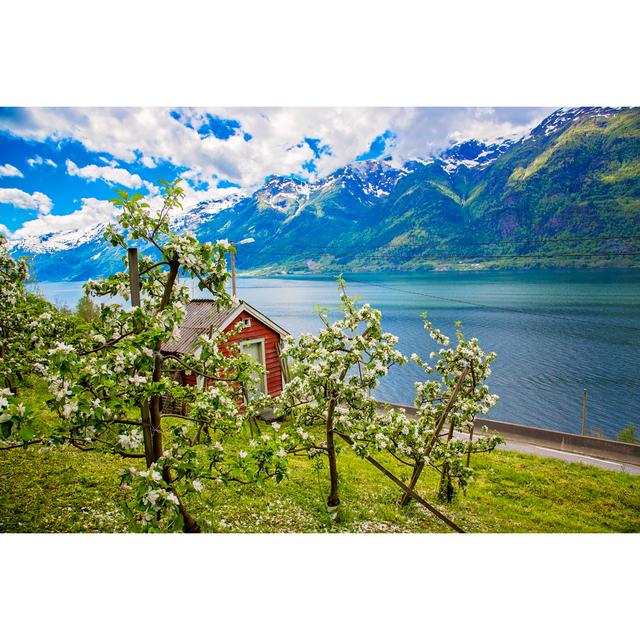 Hardanger Fjord in May, Norway by Liliportfolio - Wrapped Canvas Photograph Alpen Home Size: 81cm H x 122cm W on Productcaster.