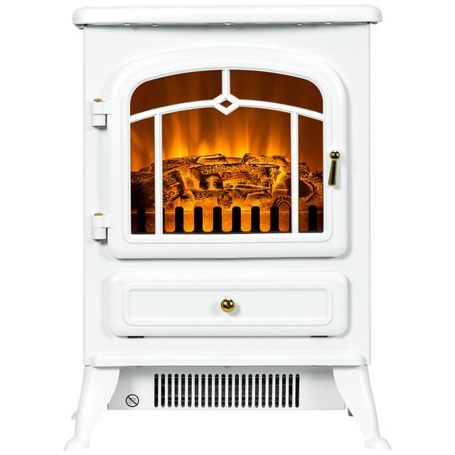 Combs Belfry Heating 41.5cm W Electric Stove Belfry Heating Finish: White on Productcaster.