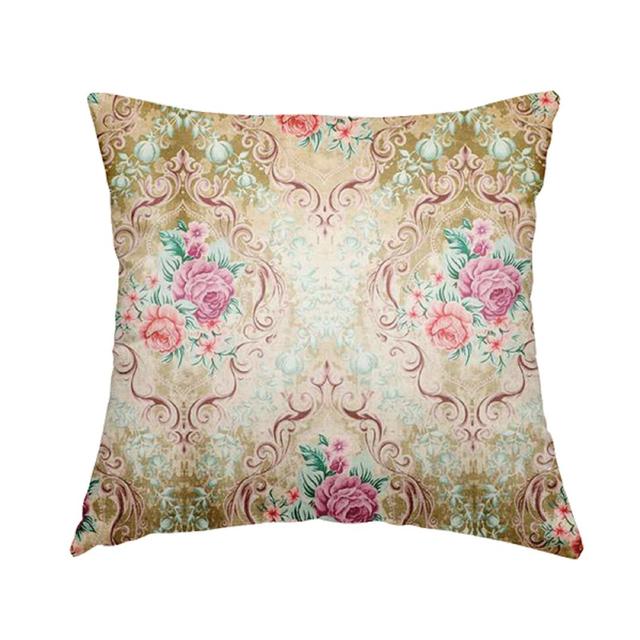 Flynt Cushion with Filling Rosdorf Park Colour: Gold on Productcaster.