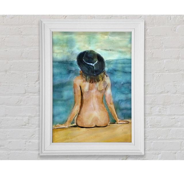 Nudist Beach Framed Print Highland Dunes Size: 42cm H x 59.7cm W on Productcaster.