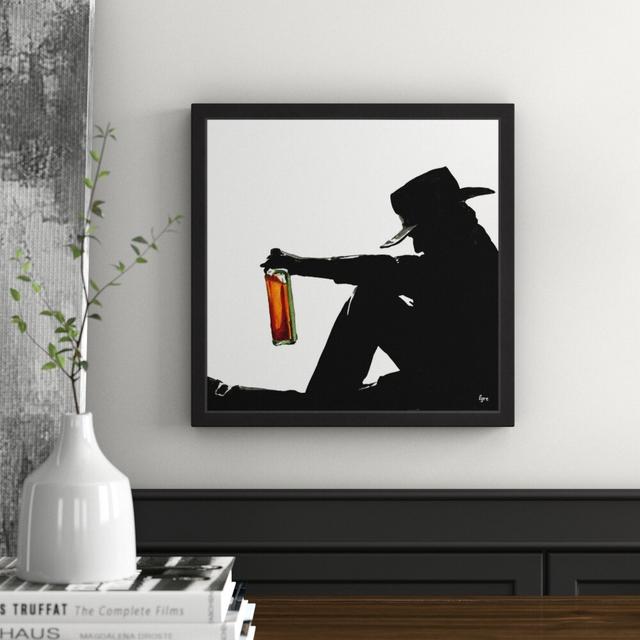 'Butch Cassidy' Framed Painting Print East Urban Home Size: 41cm H x 41cm W x 3.8cm D on Productcaster.