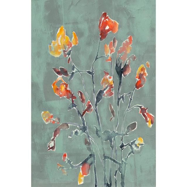 Wildflower Watercolors I - Wrapped Canvas Art Prints Rosalind Wheeler Size: 122cm H x 81cm W x 3.8cm D on Productcaster.