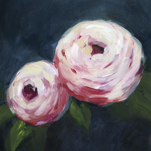 Ethereal Blooms I by Grace Popp - Wrapped Canvas Painting Print Rosalind Wheeler Size: 76cm H x 76cm W x 3.8cm D on Productcaster.