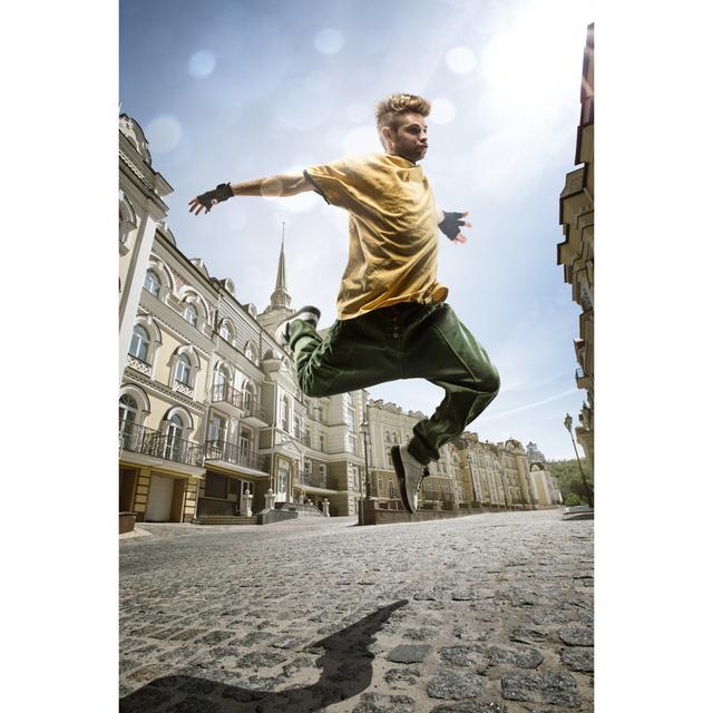 Street Dancer by Eugene_Onischenko - Wrapped Canvas Print 17 Stories Size: 46cm H x 30cm W on Productcaster.