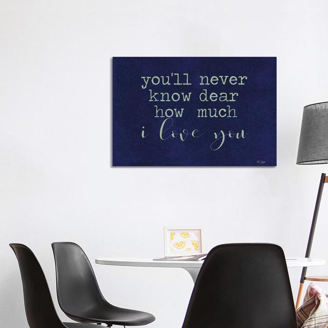 You'll Never Know by - Wrapped Canvas Happy Larry Size: 66.04cm H x 101.6cm W on Productcaster.