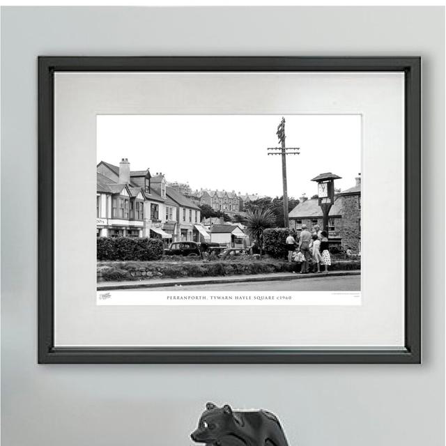 'Perranporth, Tywarn Hayle Square C1960' - Picture Frame Photograph Print on Paper The Francis Frith Collection Size: 28cm H x 36cm W x 2.3cm D on Productcaster.