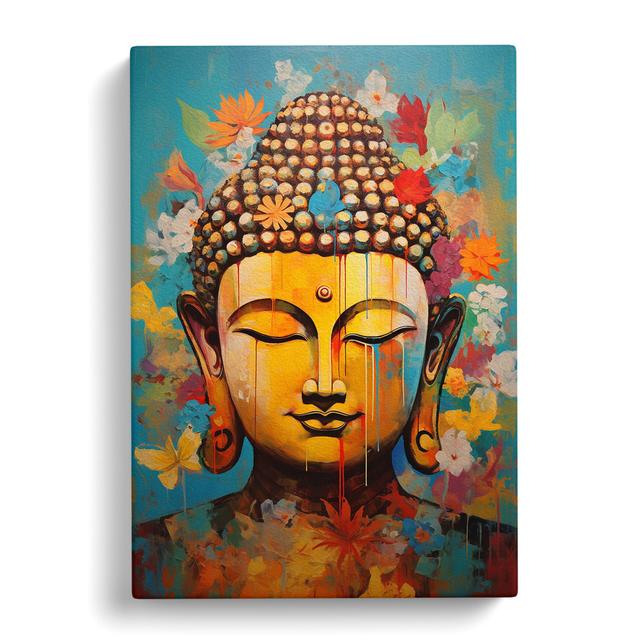 Buddha Expressionism No.3 - No Frame Art Prints Latitude Vive Size: 60cm H x 40cm W x 3cm D on Productcaster.