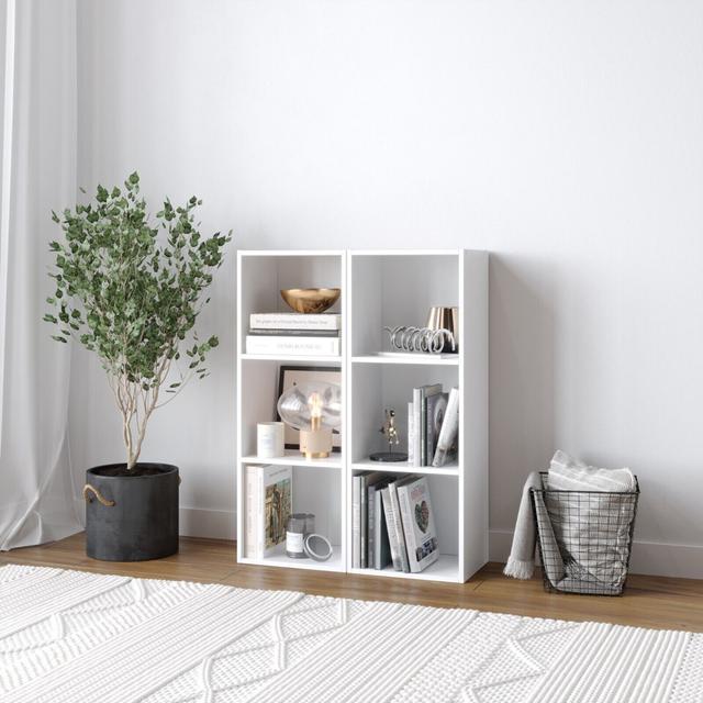 Jayanti Bookcase 17 Stories Colour: White on Productcaster.