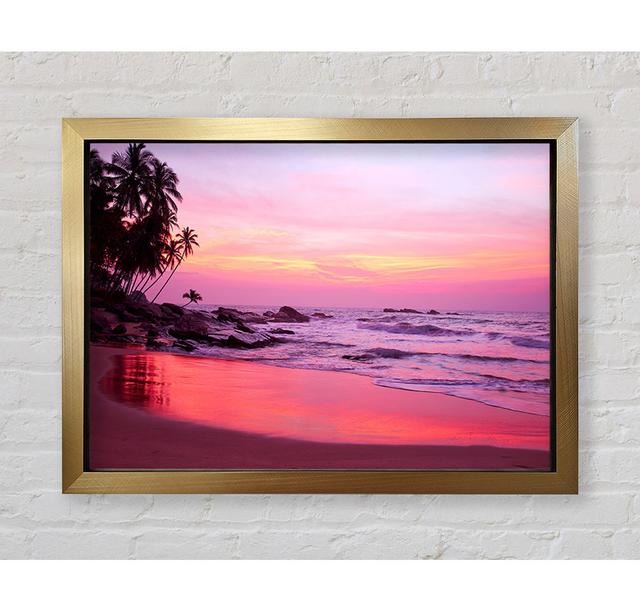 As The Ocean Moves - Single Picture Frame Art Prints Bright Star Size: 84.1cm H x 118.9cm W x 3.4cm D on Productcaster.