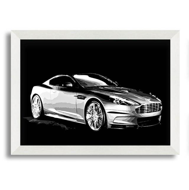 Layana Aston Martin Rapide Concept - Single Picture Frame Art Prints Latitude Run Size: 42cm H x 59.7cm W x 10cm D on Productcaster.