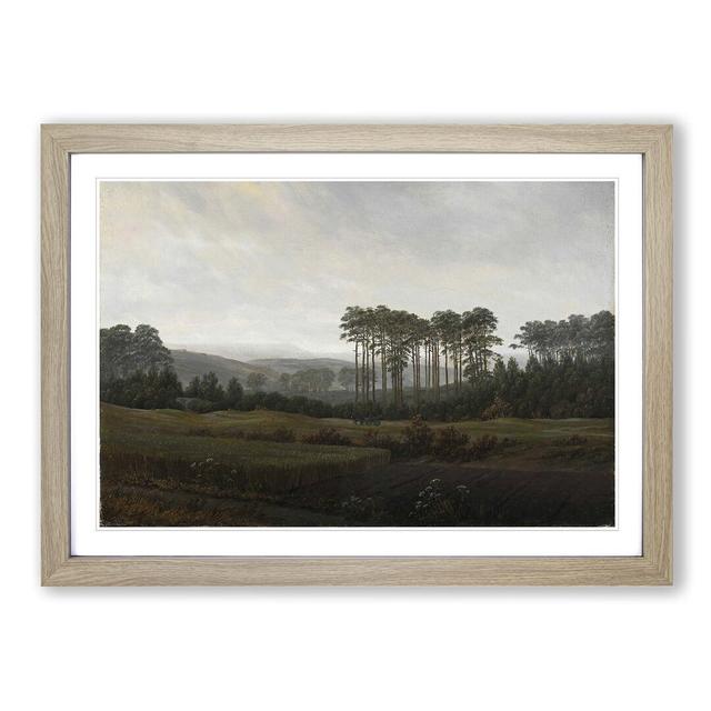 Friedrich Caspar David - Single Picture Frame Painting East Urban Home Frame Colour: Oak on Productcaster.