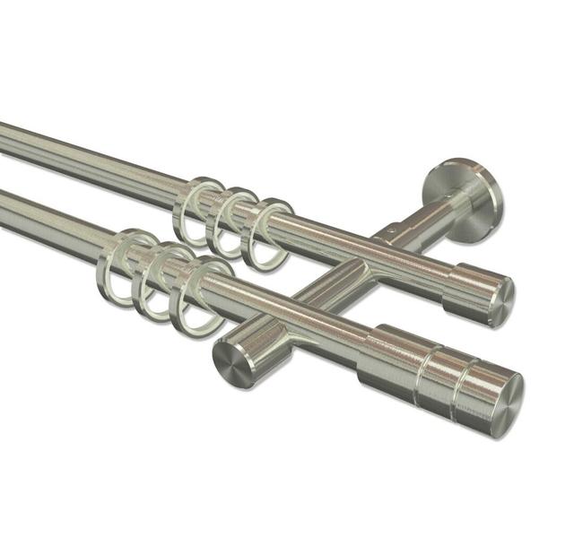 Liberty Hill Curtain Pole Set Symple Stuff Size: 5cm H x 480cm W x 15cm D on Productcaster.