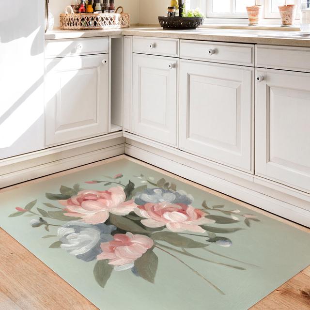 Rectangular Jalaluddin Floral Machine Woven Area Rug East Urban Home Rug Size: Rectangle 75 x 100cm on Productcaster.