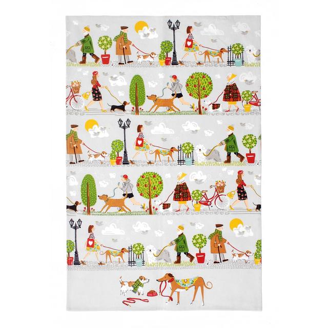 Walkies Cotton Tea Towel Kitchen Towel Ulster Weavers on Productcaster.