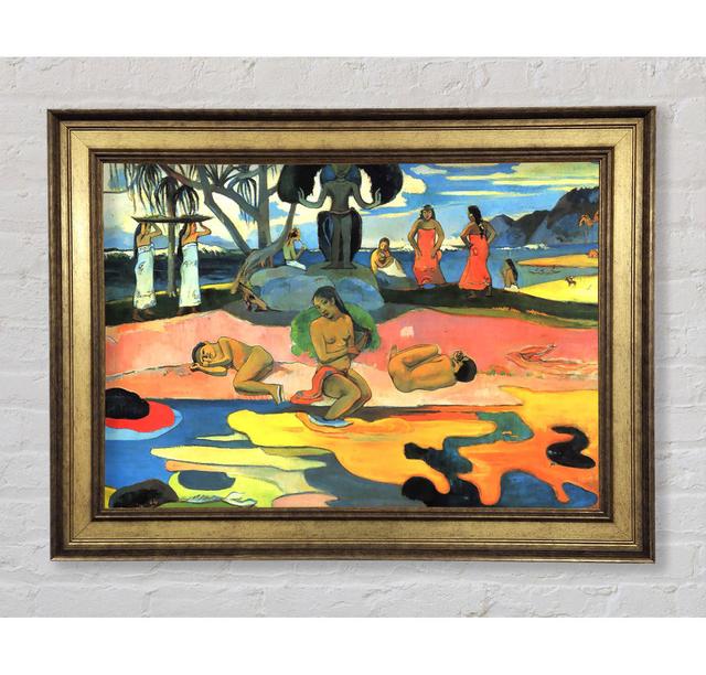 Gauguin Mohana No Atua - Single Picture Frame Art Prints Bright Star Size: 29.7cm H x 42cm W x 8cm D on Productcaster.