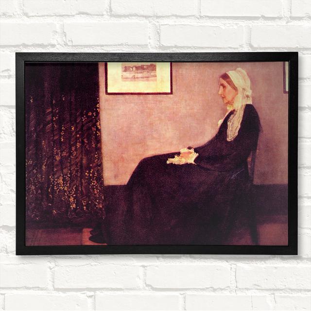 Whistler Whistlers Mother - Closed Corner Frame Art Prints on Wood ClassicLiving Size: 29.7cm H x 42cm W on Productcaster.