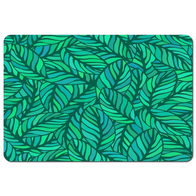 Drucy Leaves Placemat (Set of 6) East Urban Home on Productcaster.