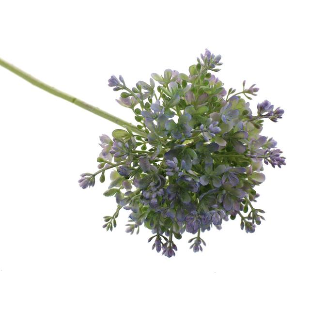 Artificial Allium Stem (Set of 3) The Seasonal Aisle Flower Colour: Blue on Productcaster.