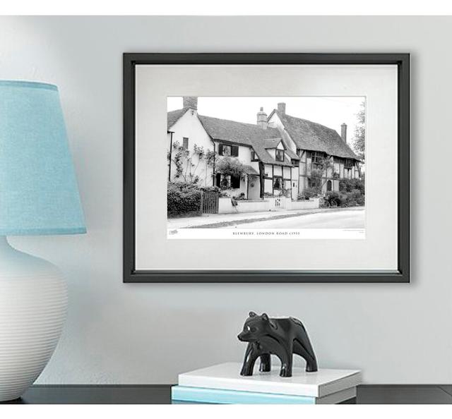 'Blewbury, London Road C1955' by Francis Frith - Picture Frame Photograph Print on Paper The Francis Frith Collection Size: 28cm H x 36cm W x 2.3cm D on Productcaster.