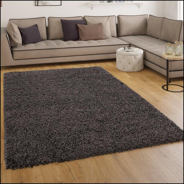 Rug in Anthracite by Zipcode Design, Rug Size: Rectangular 200 x 280cm on Productcaster.