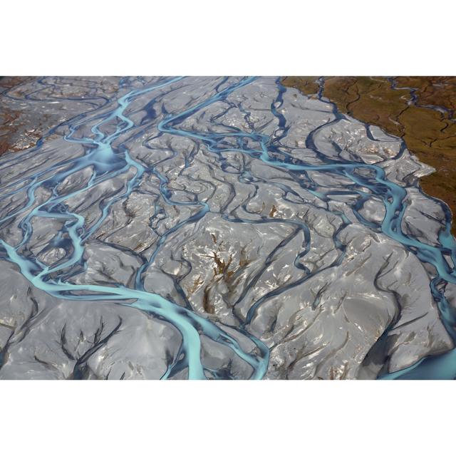 Glacier Water by DetWe - Wrapped Canvas Print 17 Stories Size: 20cm H x 30cm W on Productcaster.