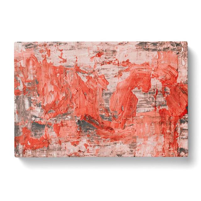 Abstract Art Painting Vol.100 by S.Johnson - Wrapped Canvas Painting Print East Urban Home Size: 60cm H x 91cm W on Productcaster.