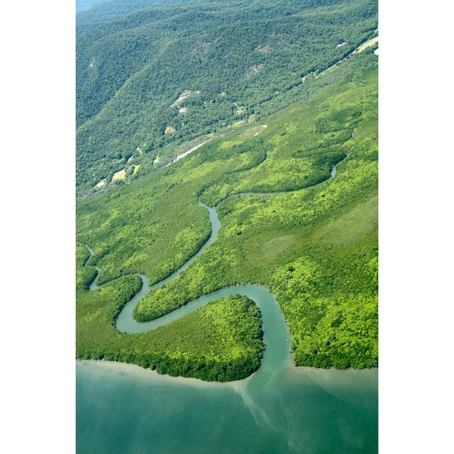 River Mouth by Davidf - Wrapped Canvas Print 17 Stories Size: 46cm H x 30cm W on Productcaster.