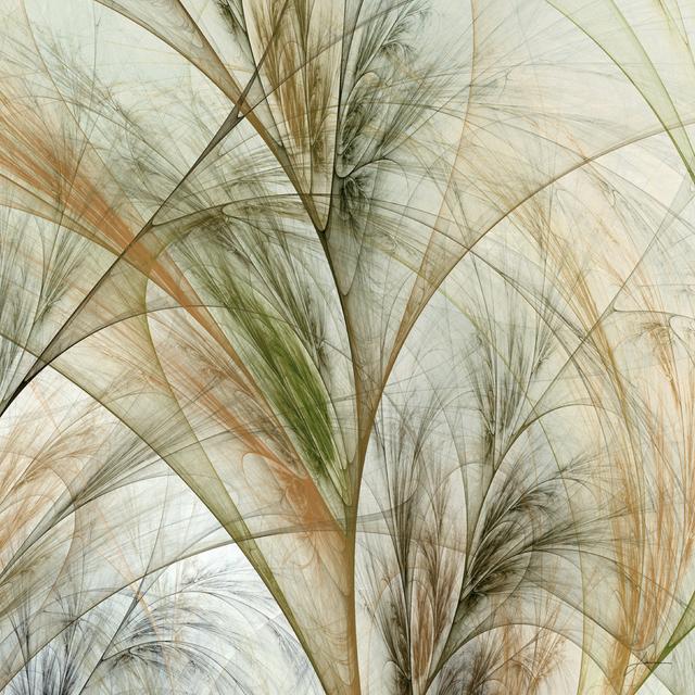 Fractal Grass IV Ivy Bronx Size: 51cm H x 51cm W on Productcaster.