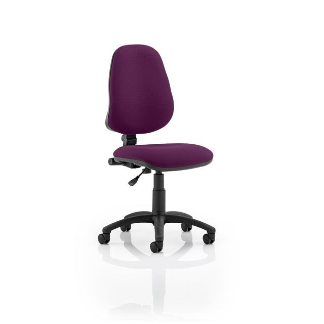 Mid-Back Desk Chair Symple Stuff Colour: Aubergine on Productcaster.