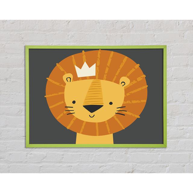 Little Lion - Single Picture Frame Art Prints Isabelle & Max Size: 29.7cm H x 42cm W x 2cm D on Productcaster.