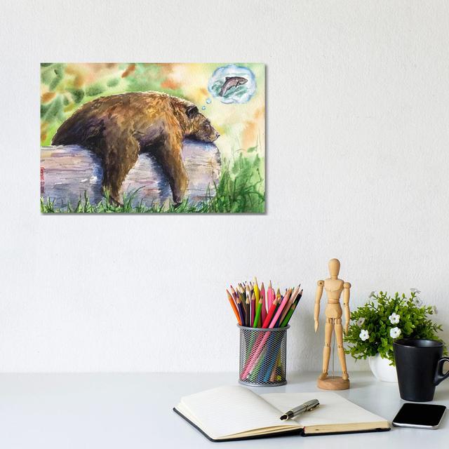 Dreamer by - Wrapped Canvas Graphic Art Alpen Home Size: 20.32cm H x 30.48cm W x 1.91cm D on Productcaster.