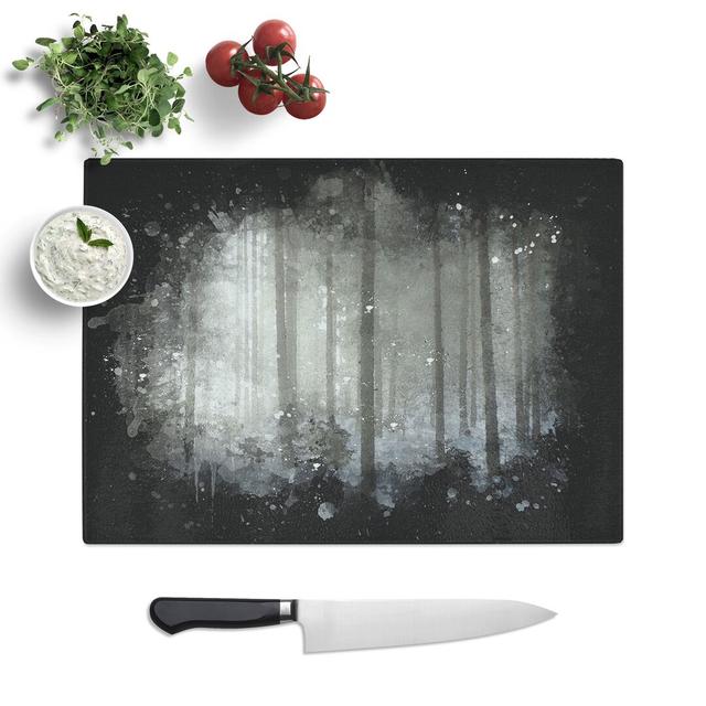 Winter Forest Vol.8 Chopping Board East Urban Home Size: 20cm W x 28.5cm L on Productcaster.