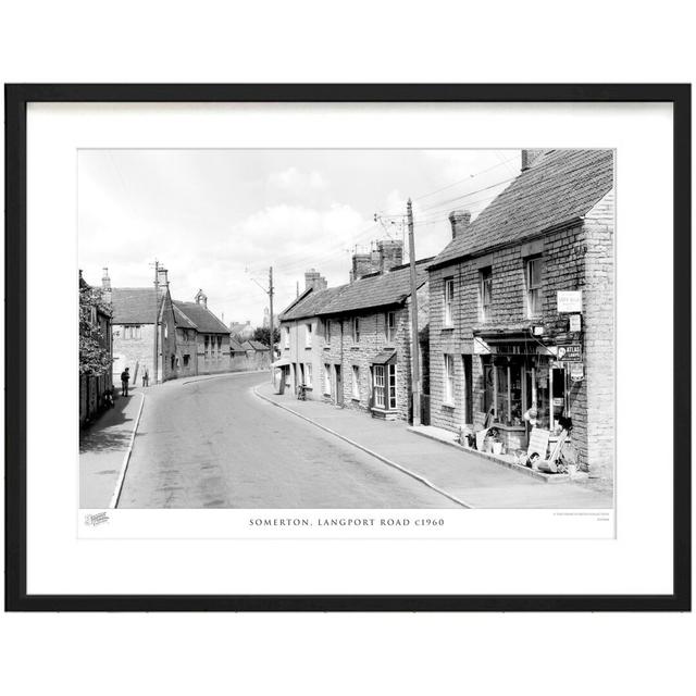 'Somerton, Langport Road C1960' - Picture Frame Photograph Print on Paper The Francis Frith Collection Size: 40cm H x 50cm W x 2.3cm D on Productcaster.