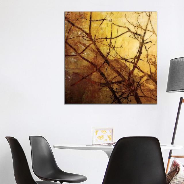 Ombre Branches I by James McMasters - Wrapped Canvas Graphic Art ClassicLiving Size: 93.98cm H x 93.98cm W x 1.905cm D on Productcaster.