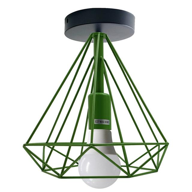 Myrick Semi Flush Mount Corrigan Studio Shade Colour: Green on Productcaster.