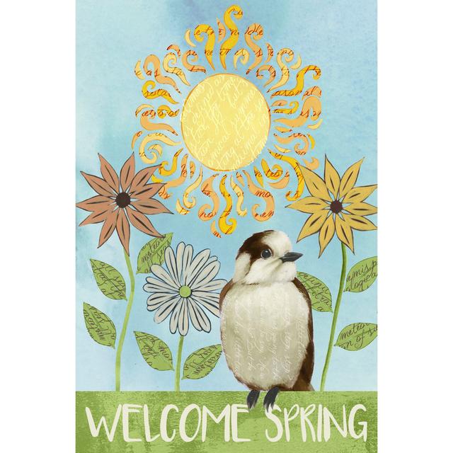 Spring Welcome I Maturi Size: 46cm H x 30cm W x 3.8cm D on Productcaster.