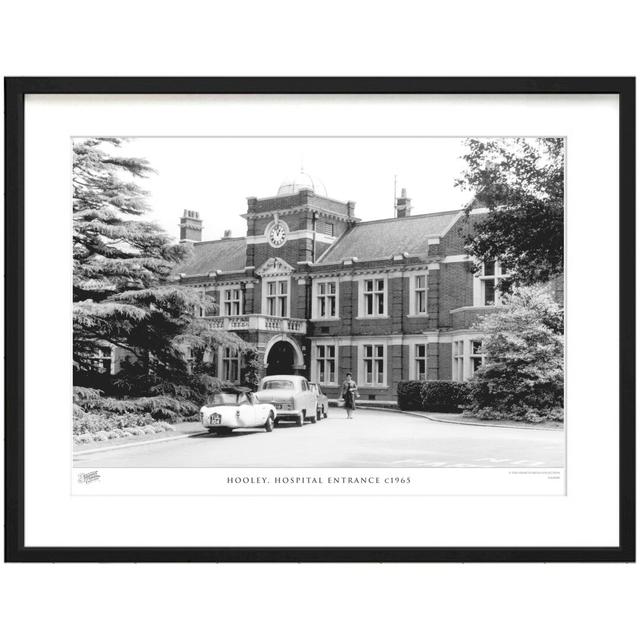 Hooley, Hospital Entrance C1965 by Francis Frith - Single Picture Frame Print The Francis Frith Collection Size: 60cm H x 80cm W x 2.3cm D on Productcaster.