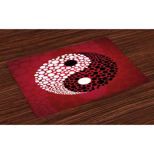 Tischset Ying Yang (Set of 4) World Menagerie on Productcaster.