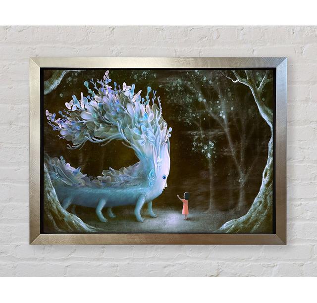 The Weird Mushroom Character - Single Picture Frame Art Prints Bright Star Size: 84.1cm H x 118.9cm W x 3.4cm D on Productcaster.