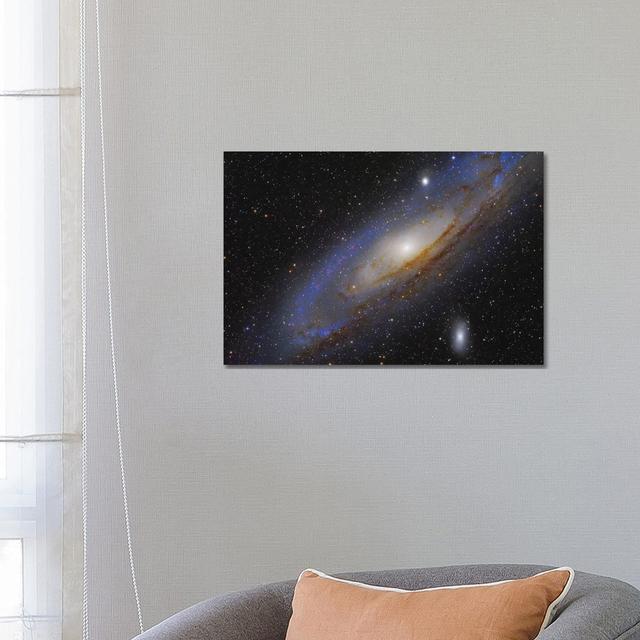 The Andromeda Galaxy (M31) II by Roberto Colombari - Wrapped Canvas Photograph Metro Lane Size: 45.72cm H x 66.04cm W x 1.91cm D on Productcaster.