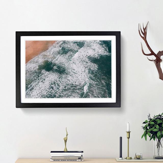 Beach in Ko Phayam Thailand in Abstract - Picture Frame Graphic Art Print East Urban Home Frame Option: Black Framed, Size: 27cm H x 36cm W x 2cm D on Productcaster.