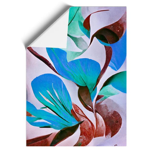 Amazing Abstract Floral No.1 Marlow Home Co. Format: Paper, Size: 59.4cm H x 42cm W x 3cm D, Matte Colour: No Matte on Productcaster.