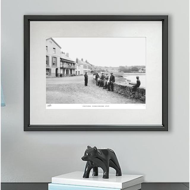 Instow, Foreshore 1919 - Single Picture Frame Print The Francis Frith Collection Size: 40cm H x 50cm W x 2.3cm D on Productcaster.